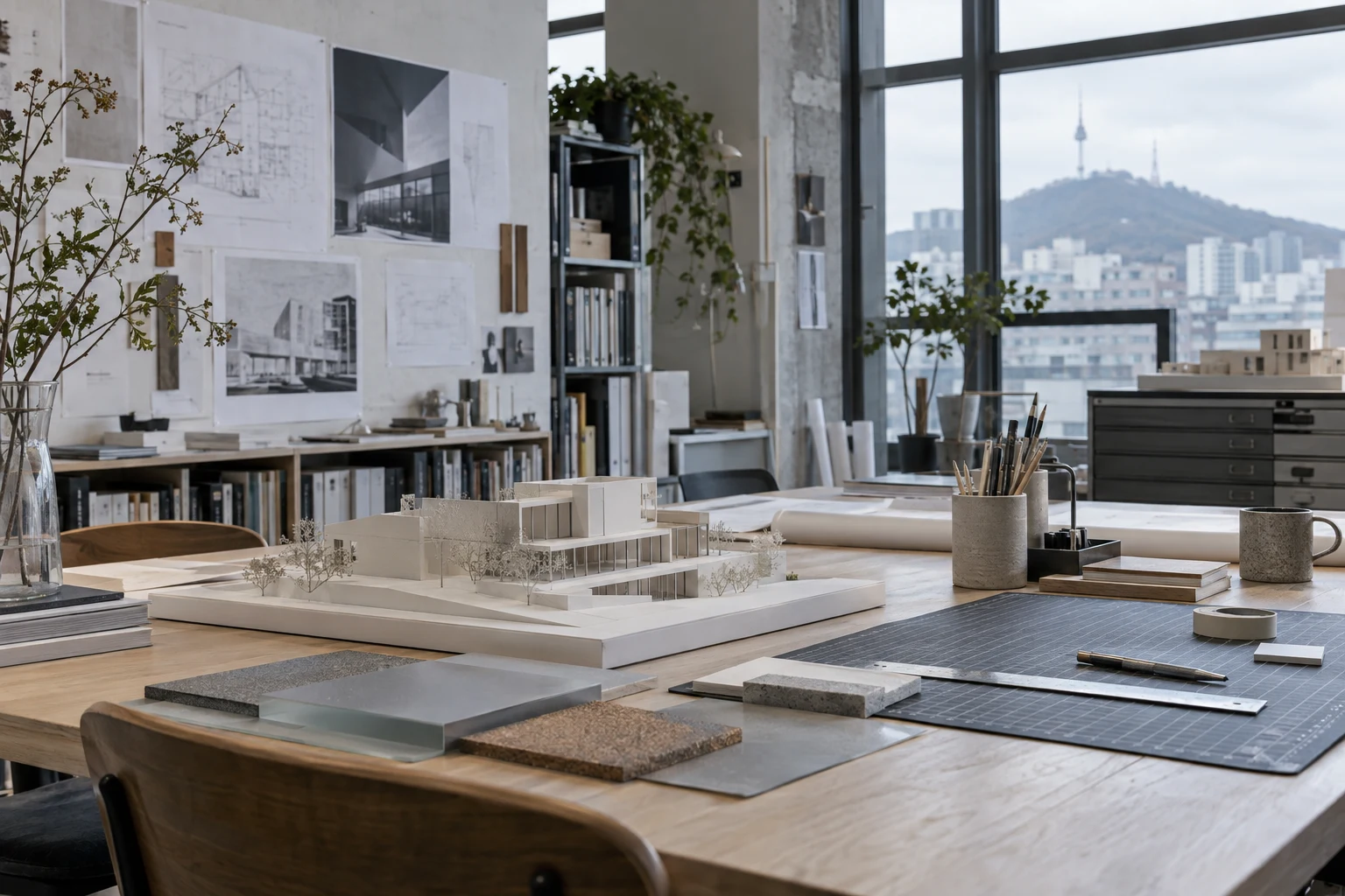 The working table